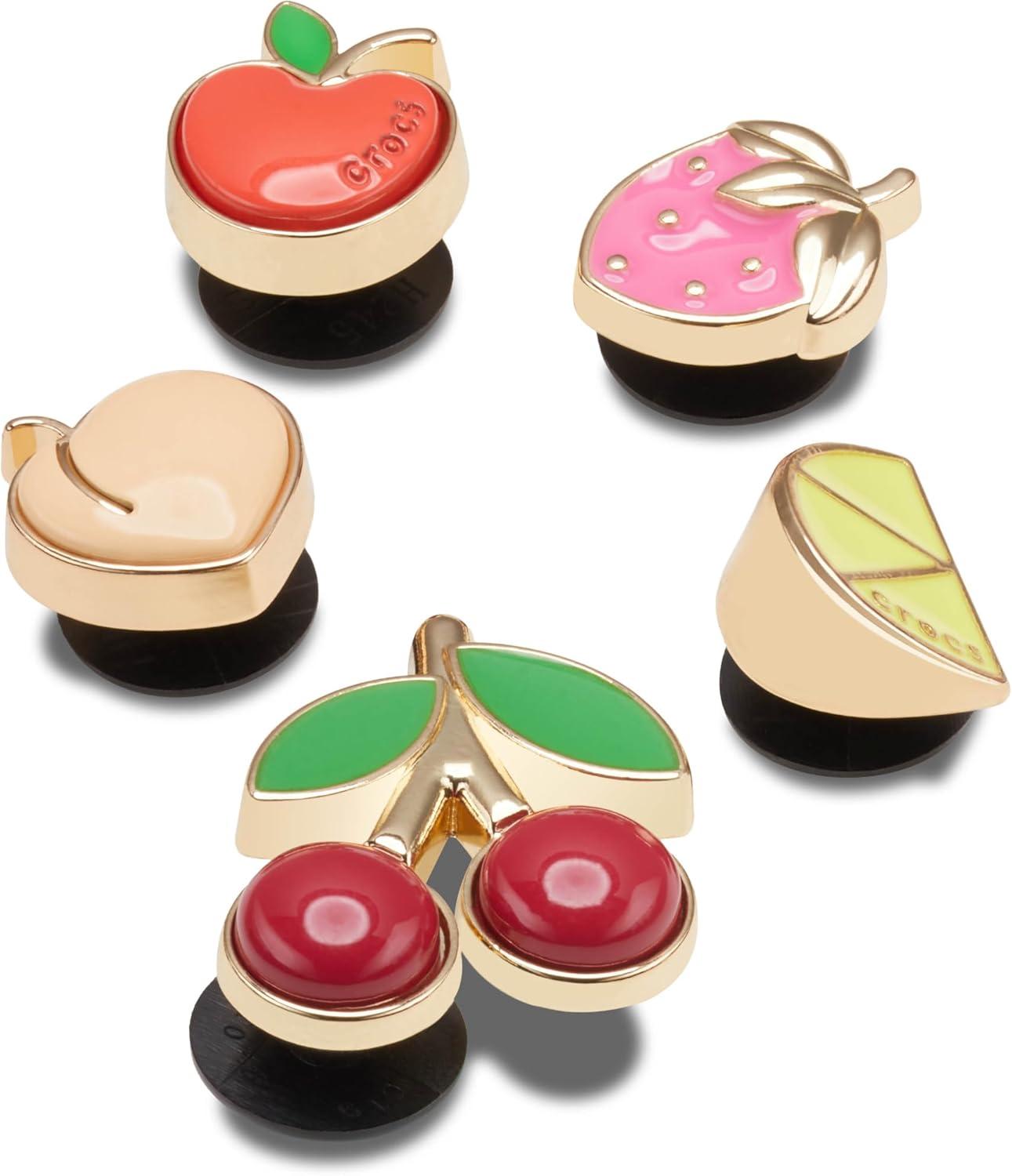 imageCrocs Unisex Jibbitz Elevated Elevated Fruits 5 Pack