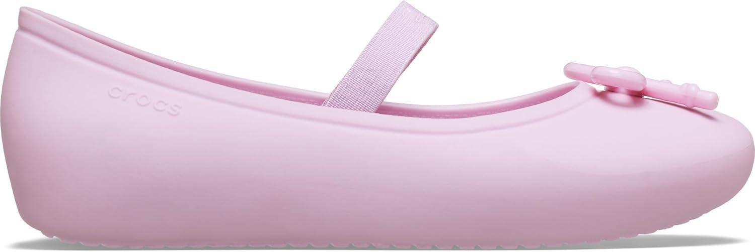 imageCrocs UnisexChild Brooklyn Ballet Flats ToddlerLittle KidBig KidBallerina Pink