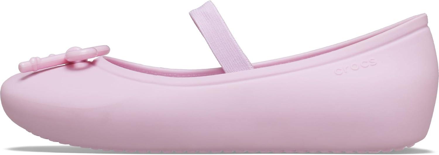 imageCrocs UnisexChild Brooklyn Ballet Flats ToddlerLittle KidBig KidBallerina Pink