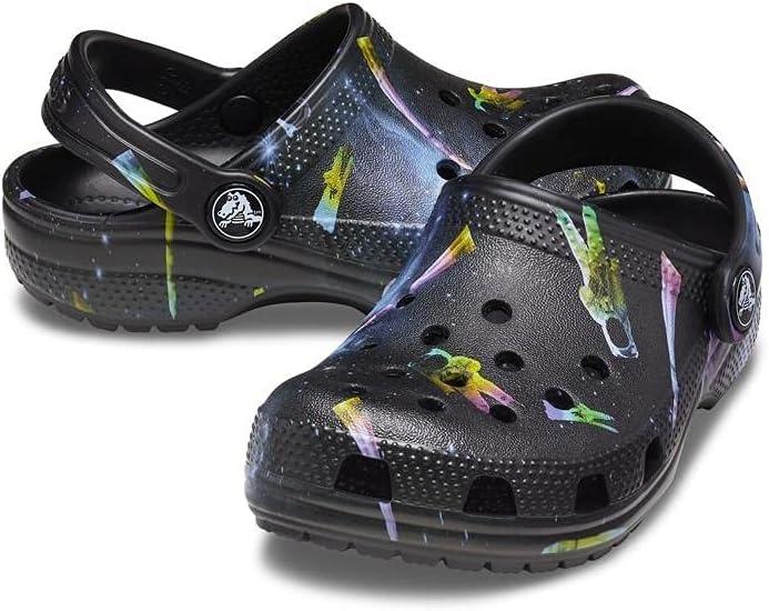 imageCrocs UnisexChild Classic Graphic ClogAstronauts