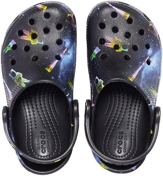 imageCrocs UnisexChild Classic Graphic ClogAstronauts