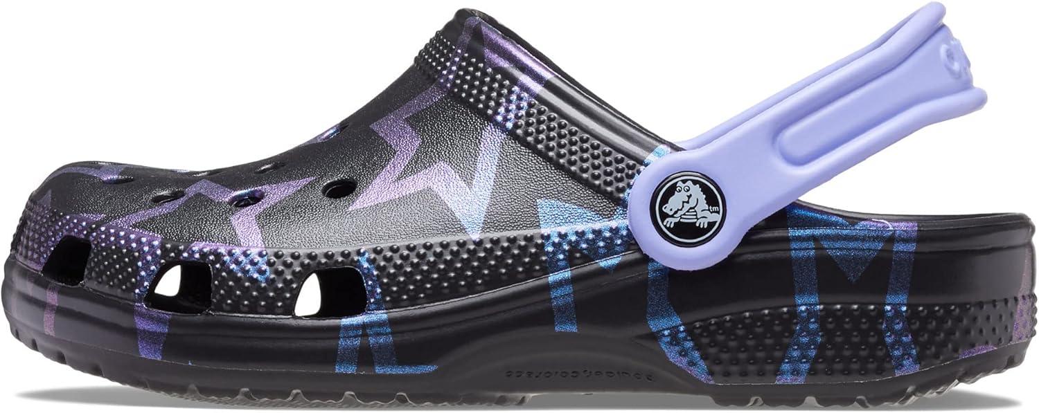 imageCrocs UnisexChild Classic Graphic ClogStarsBlack Disco Party