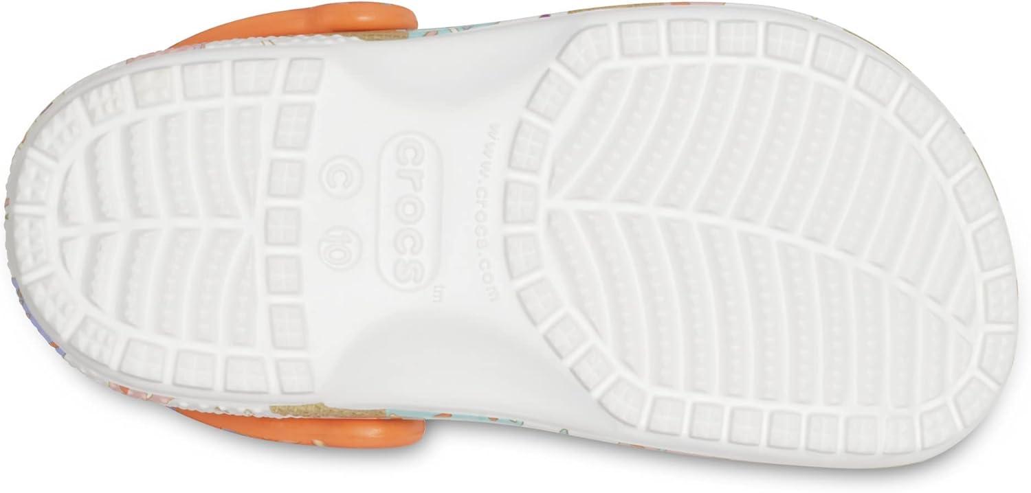 imageCrocs UnisexChild Classic Graphic ClogWhiteMulti Ice Cream