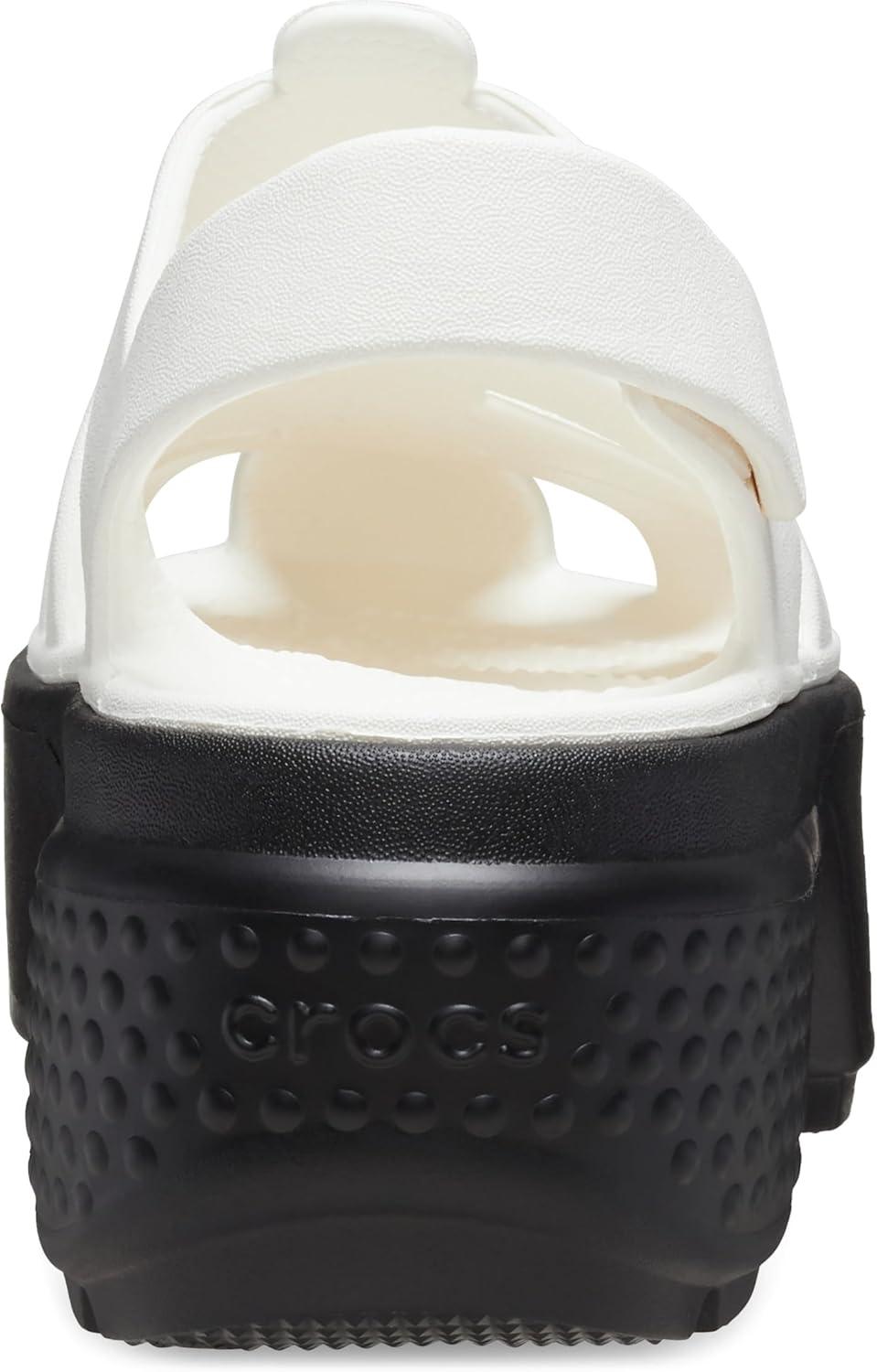 imageCrocs unisexadult Stomp Fisherman SandalChalk