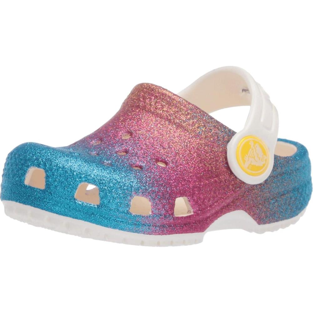 imageCrocs Kids Classic Glitter ClogRainbow Glitter