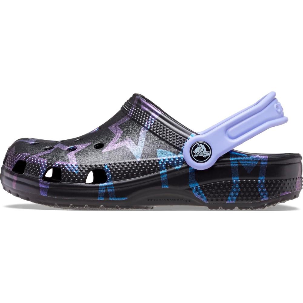 imageCrocs UnisexChild Classic Graphic ClogStarsBlack Disco Party