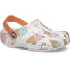 Crocs Unisex-Child Classic Graphic Clog(White/Multi Ice Cream)