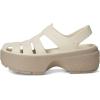 Crocs unisex-adult Stomp Fisherman Sandal(Almond Tint)