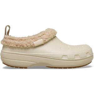 Crocs unisex-adult Classic Lined Shorty(Sandstone)