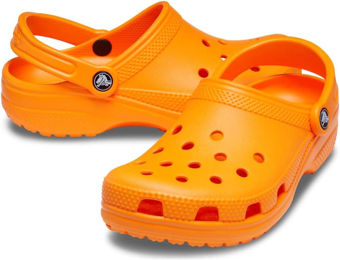 imageCrocs UnisexAdult Classic ClogOrange Zing