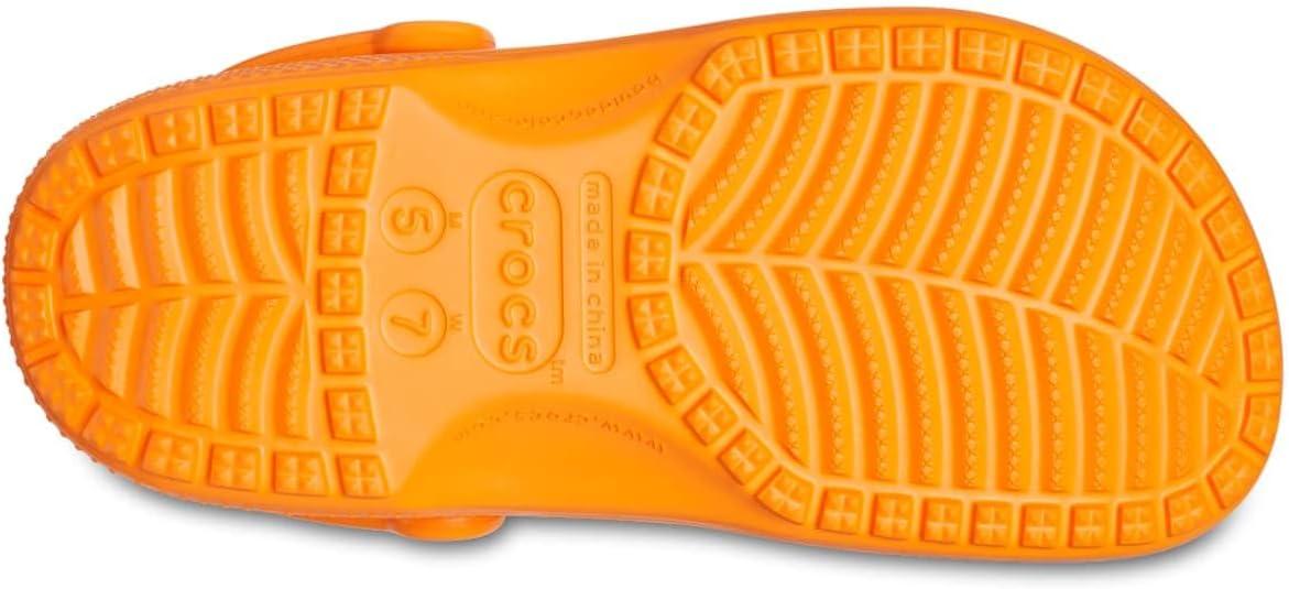 imageCrocs UnisexAdult Classic ClogOrange Zing