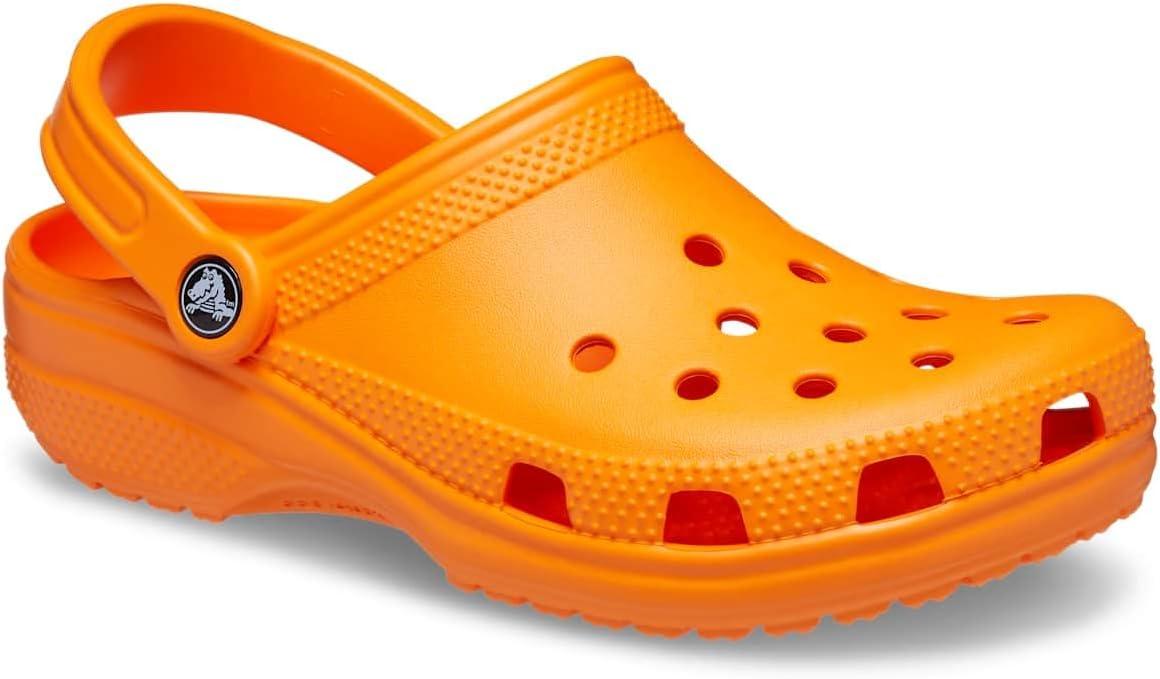 imageCrocs UnisexAdult Classic ClogOrange Zing