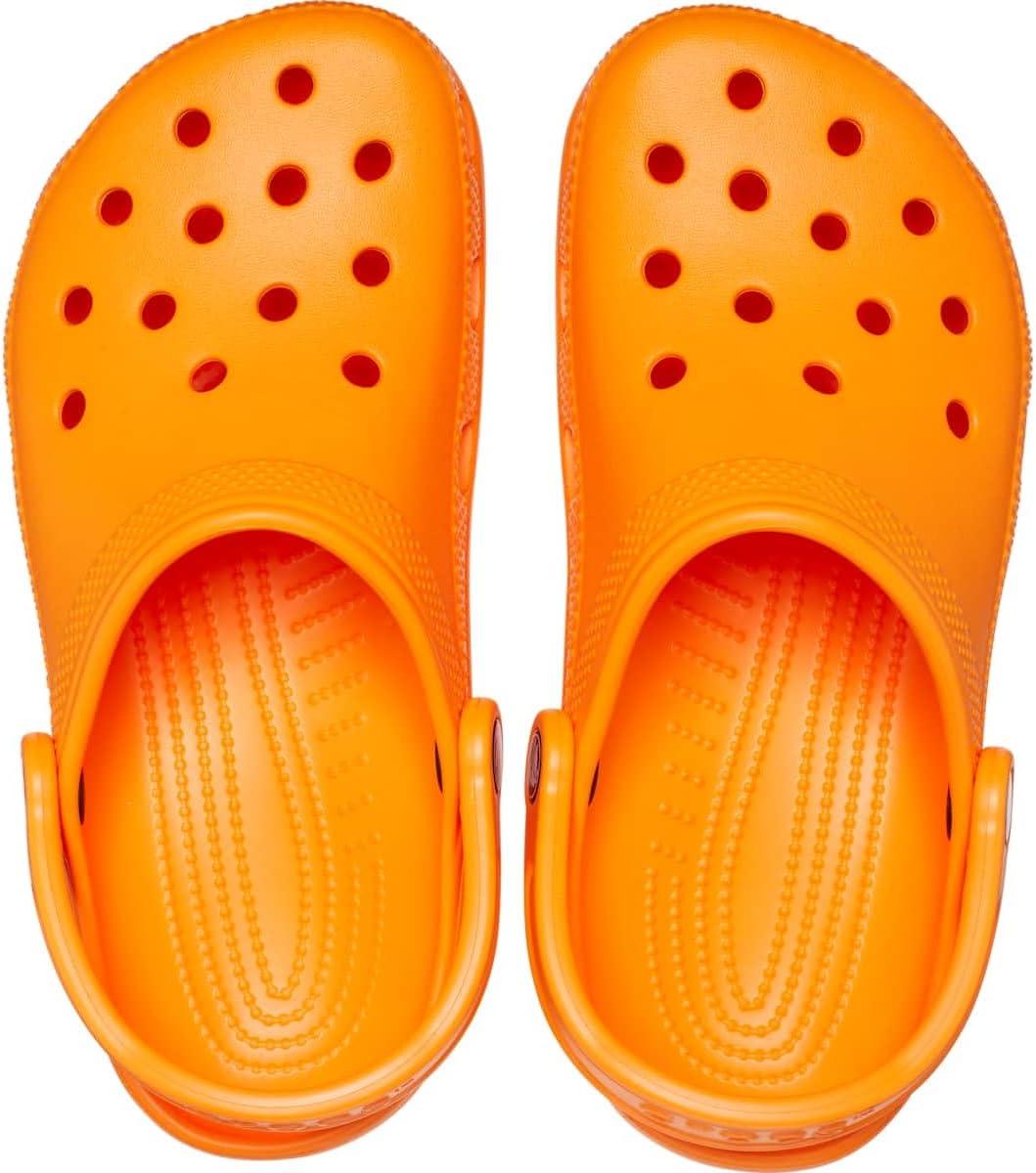 imageCrocs UnisexAdult Classic ClogOrange Zing