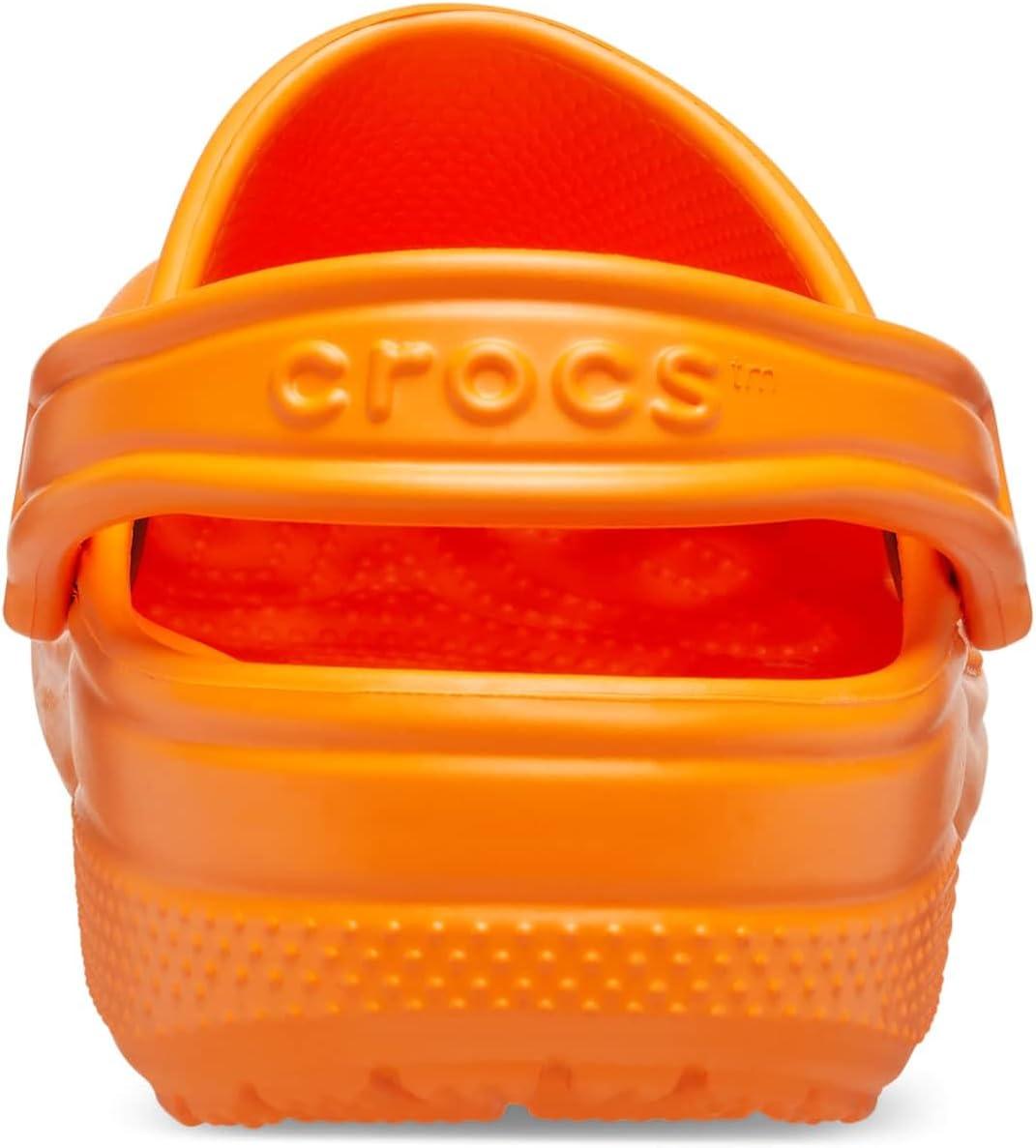 imageCrocs UnisexAdult Classic ClogOrange Zing