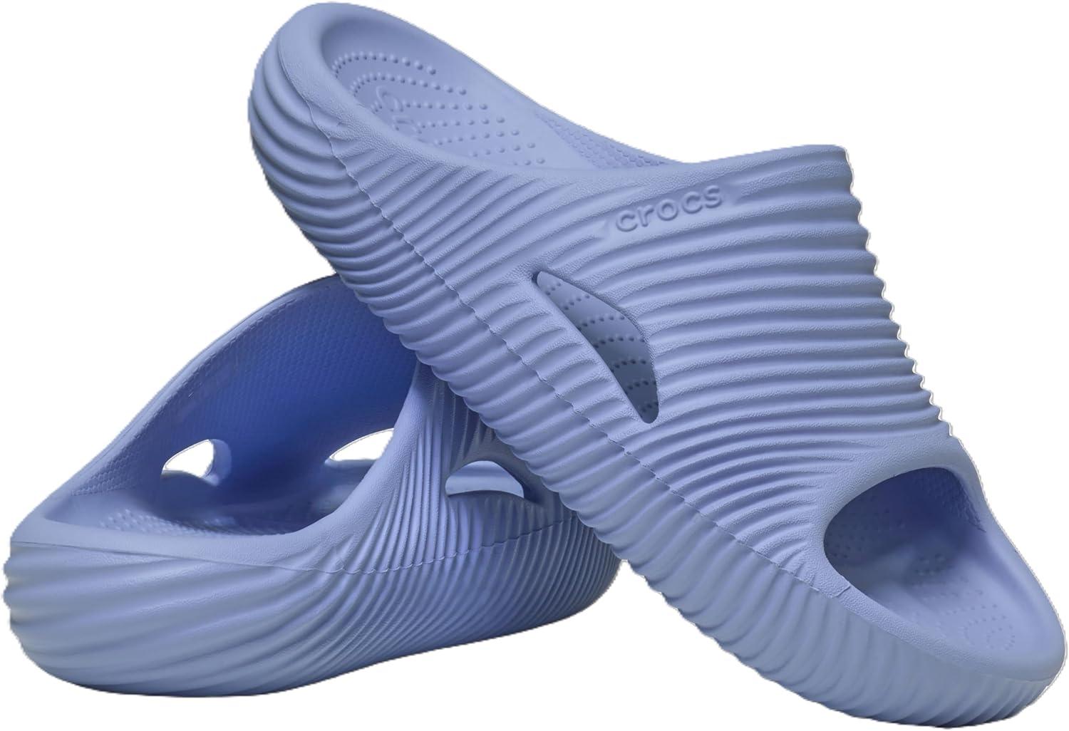 imageCrocs Unisex Adult Mellow Recovery SlidesBlue Haze