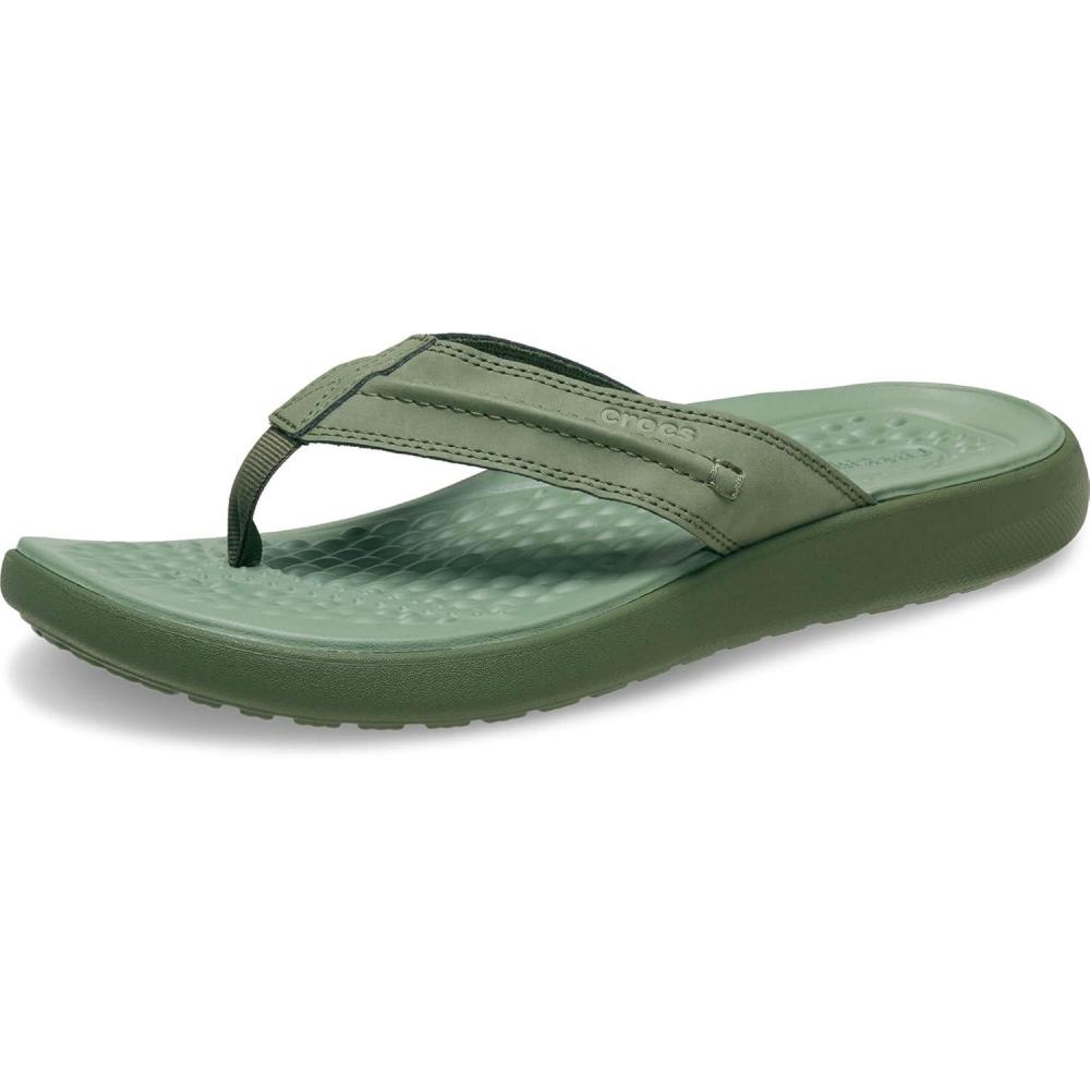 imageCrocs Mens Yukon Vista Ii LR Flip FlopArmy Green