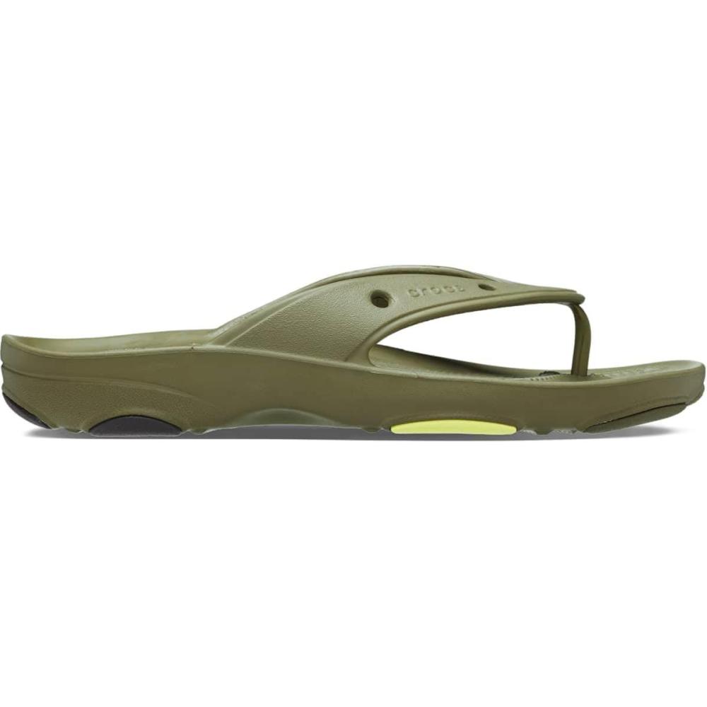 imageCrocs Unisex Adult AllTerrain Flip FlopsAloe