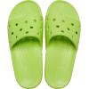 Crocs Classic Slide – Tie-Dye Graphics(Limeade)