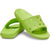 Crocs Classic Slide – Tie-Dye Graphics(Limeade)