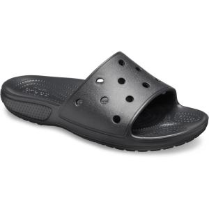 Crocs Classic Slide – Tie-Dye Graphics(Black)