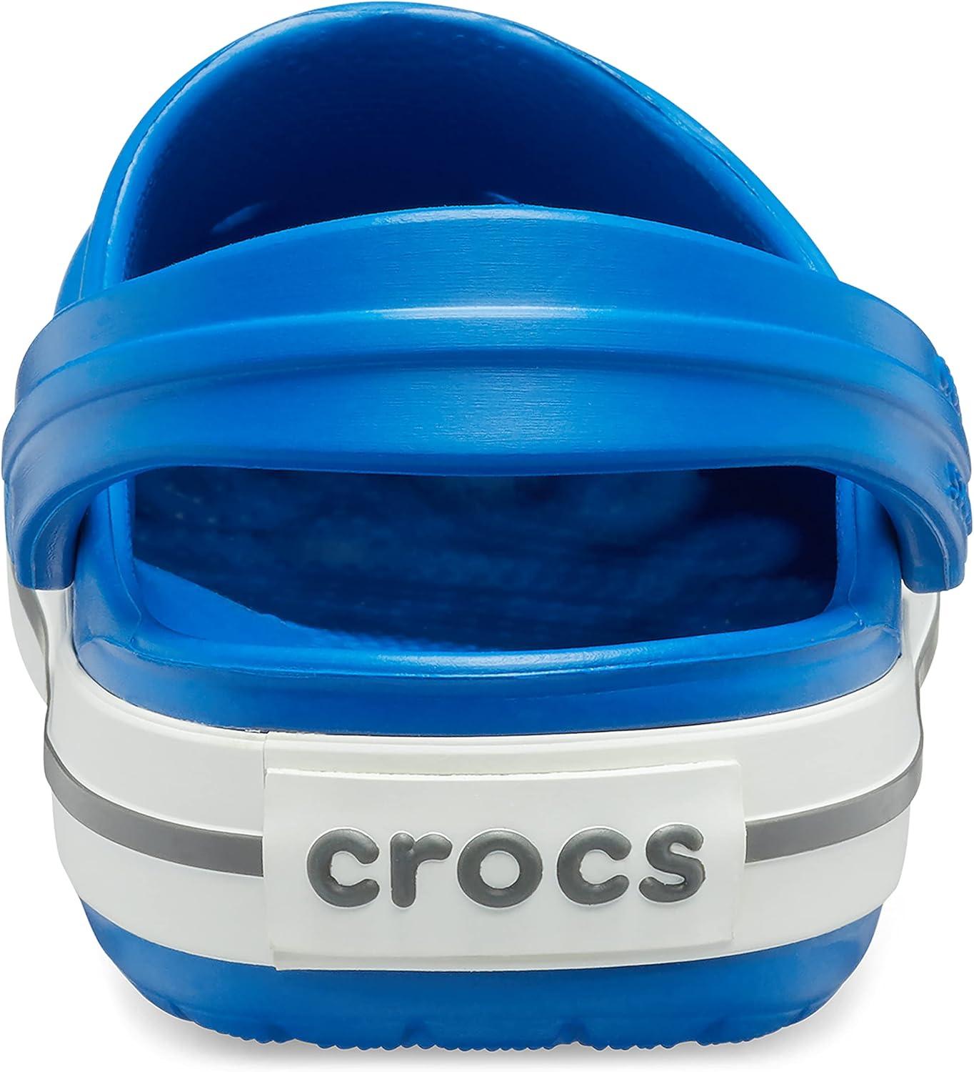 imageCrocs Unisex Child Crocband ClogsBright CobaltCharcoal