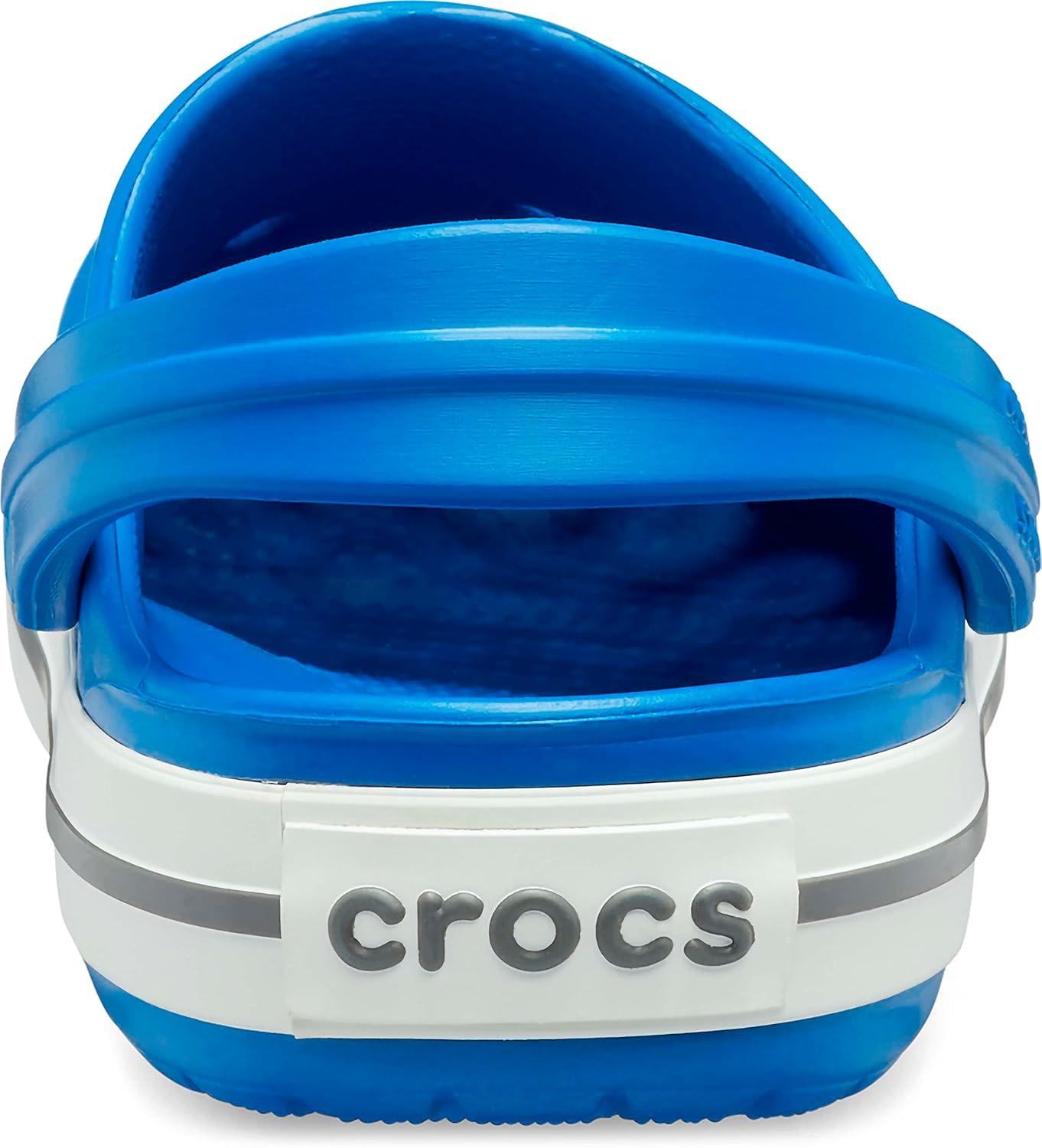 imageCrocs Unisex Child Crocband ClogsBright CobaltCharcoal