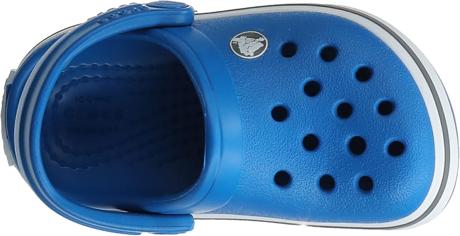 imageCrocs Unisex Child Crocband ClogsBright CobaltCharcoal