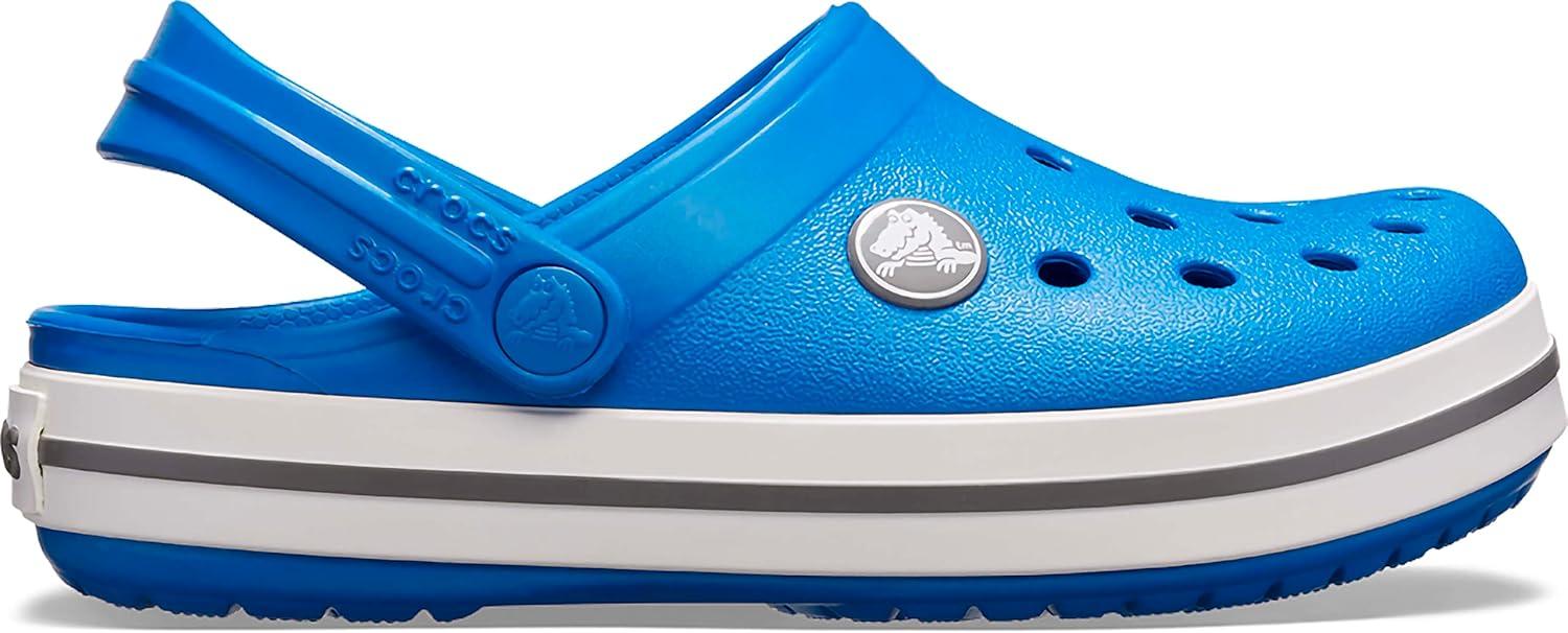 imageCrocs Unisex Child Crocband ClogsBright CobaltCharcoal
