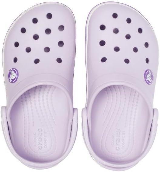 imageCrocs Unisex Child Crocband ClogsLavenderNeon Purple