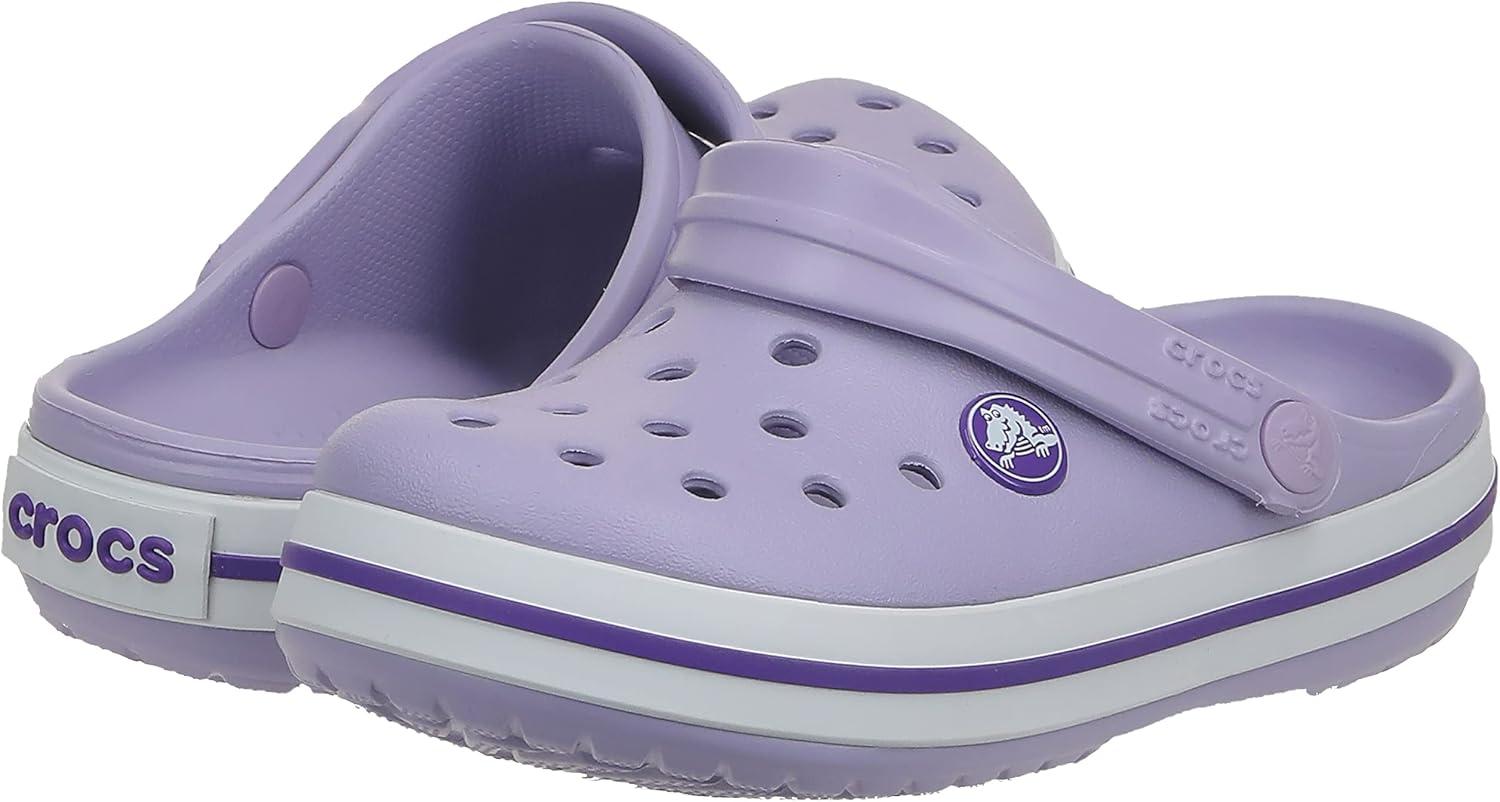 imageCrocs Unisex Child Crocband ClogsLavenderNeon Purple