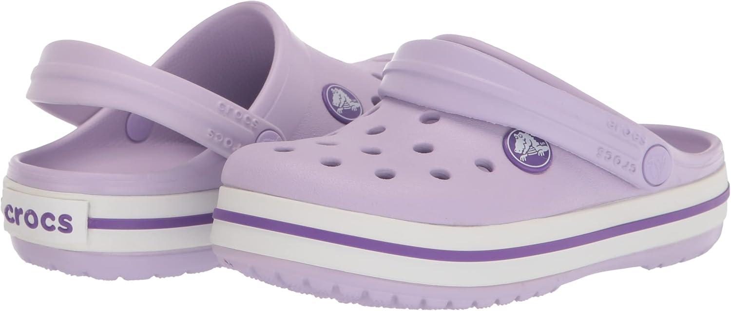 imageCrocs Unisex Child Crocband ClogsLavenderNeon Purple