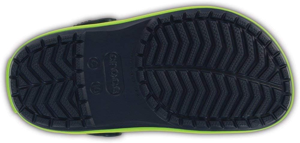 imageCrocs Unisex Child Crocband ClogsNavy Volt Green
