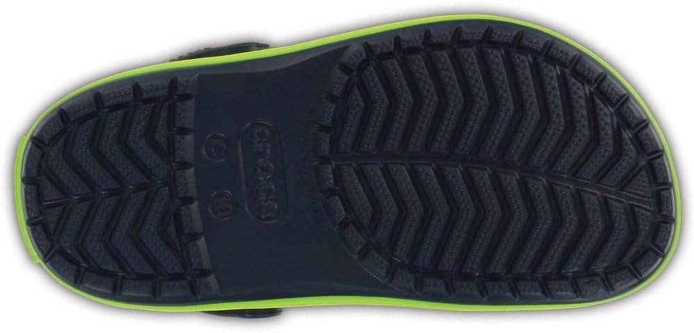 imageCrocs Unisex Child Crocband ClogsNavy Volt Green