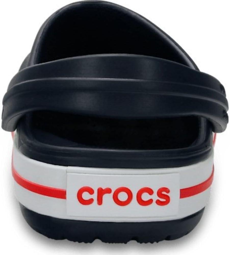 imageCrocs Unisex Child Crocband ClogsNavyRed