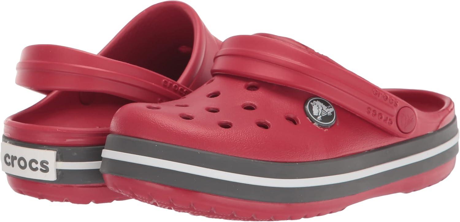 imageCrocs Unisex Child Crocband ClogsPepperGraphite