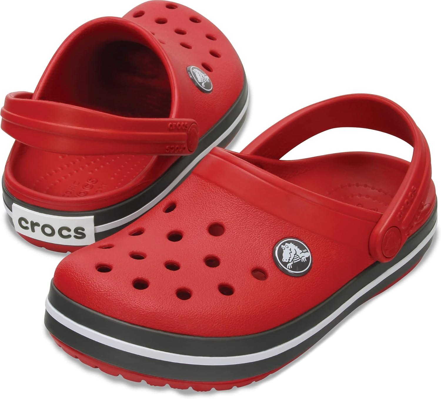 imageCrocs Unisex Child Crocband ClogsPepperGraphite
