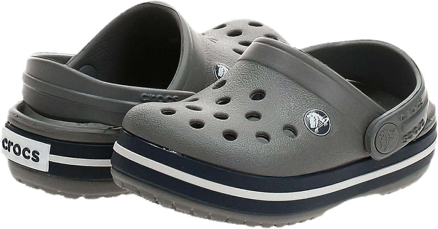imageCrocs Unisex Child Crocband ClogsSmokeNavy