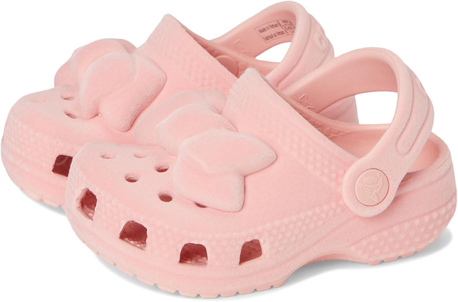 imageCrocs Unisex Child Littles Clogs Infant and Baby Shoes for Girls and BoysPowder Pink Velvet