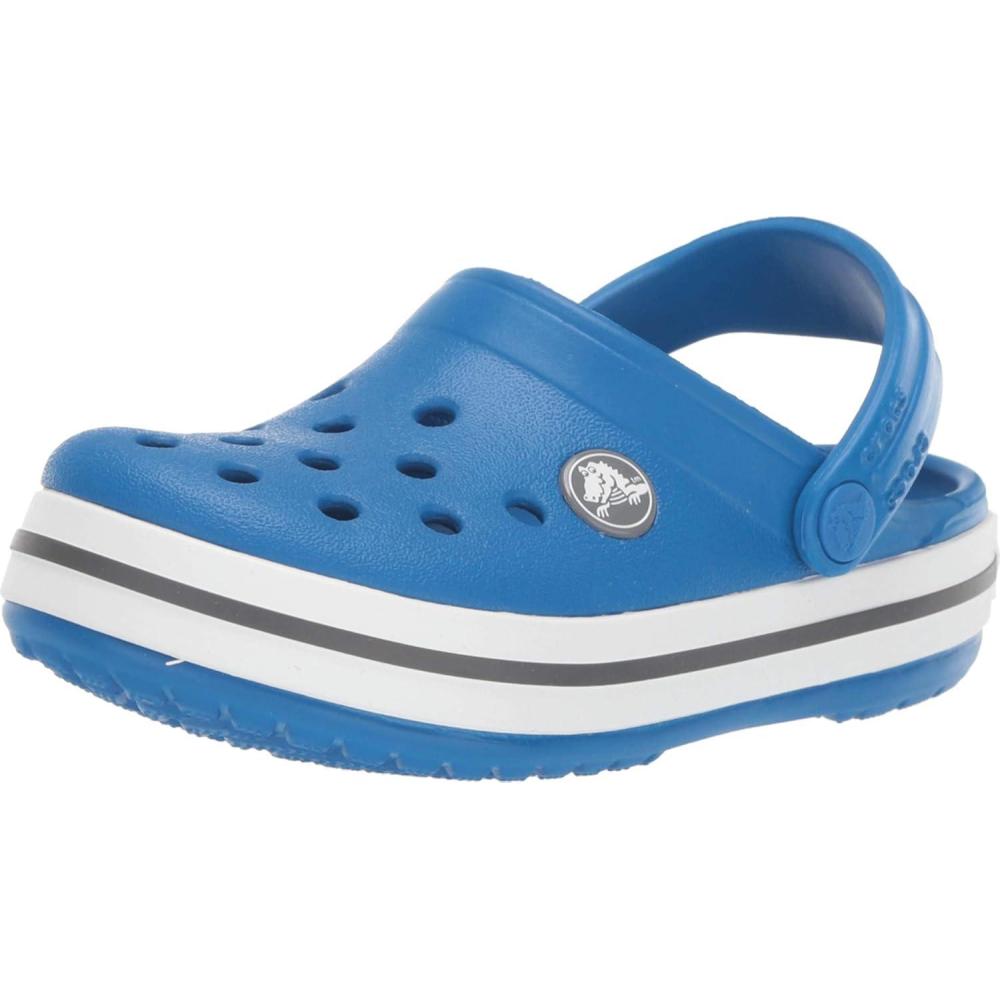 imageCrocs Unisex Child Crocband ClogsBright CobaltCharcoal