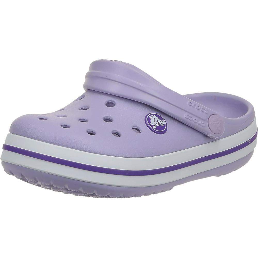 imageCrocs Unisex Child Crocband ClogsLavenderNeon Purple
