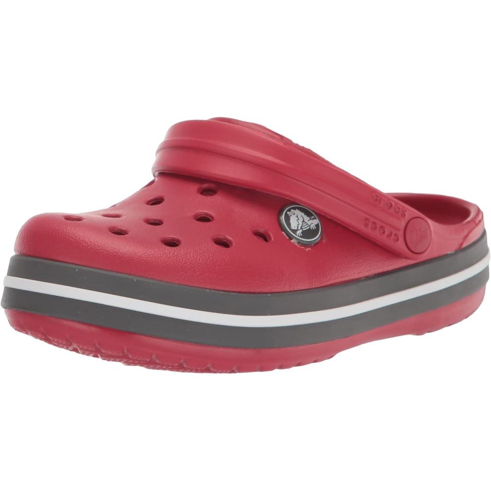 imageCrocs Unisex Child Crocband ClogsPepperGraphite