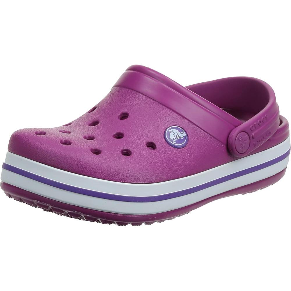 imageCrocs Unisex Child Crocband ClogsViola