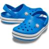 Crocs Unisex Child Crocband Clogs(Bright Cobalt/Charcoal)