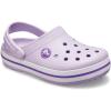 Crocs Unisex Child Crocband Clogs(Lavender/Neon Purple)