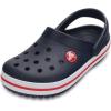 Crocs Unisex Child Crocband Clogs(Navy/Red)
