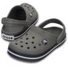 Crocs Unisex Child Crocband Clogs(Smoke/Navy)