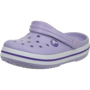 Crocs Unisex Child Crocband Clogs(Lavender/Neon Purple)