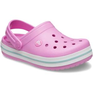 Crocs Unisex Child Crocband Clogs(Taffy Pink)