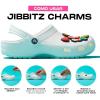 Crocs Jibbitz Packs for Shoes, and Sandals – Beautiful Accessory, Colorful Charms, and Constructed with Synthetic Material(Avengers Symbol)
