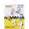 Crocs Jibbitz Charlie Brown & Snoopy Peanuts Shoe Charms, Peanuts, 5-Pack